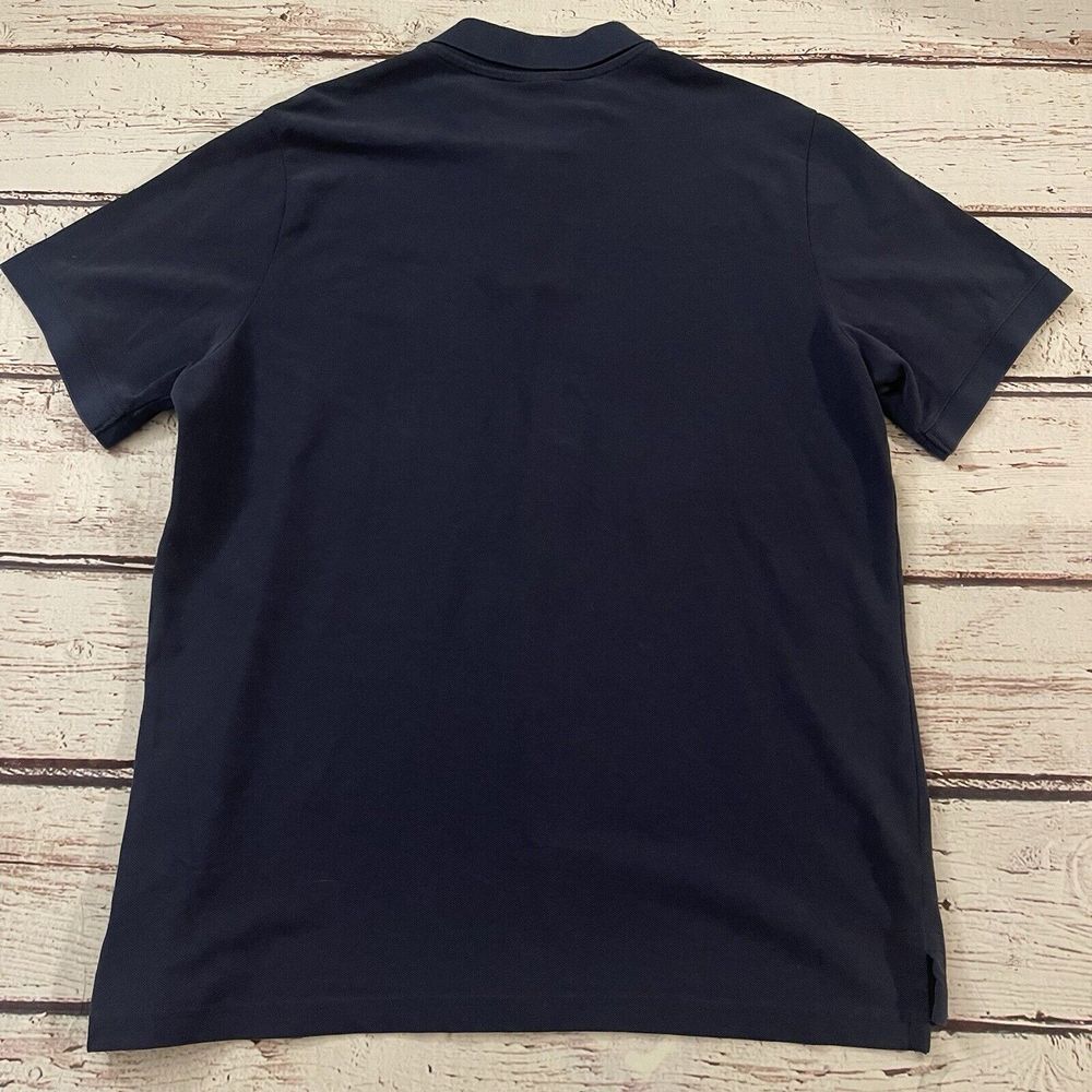 Nike Embroidered Swoosh Blue Short Sleeve Polo Shirt Men's Size XL - Picture 7 of 7